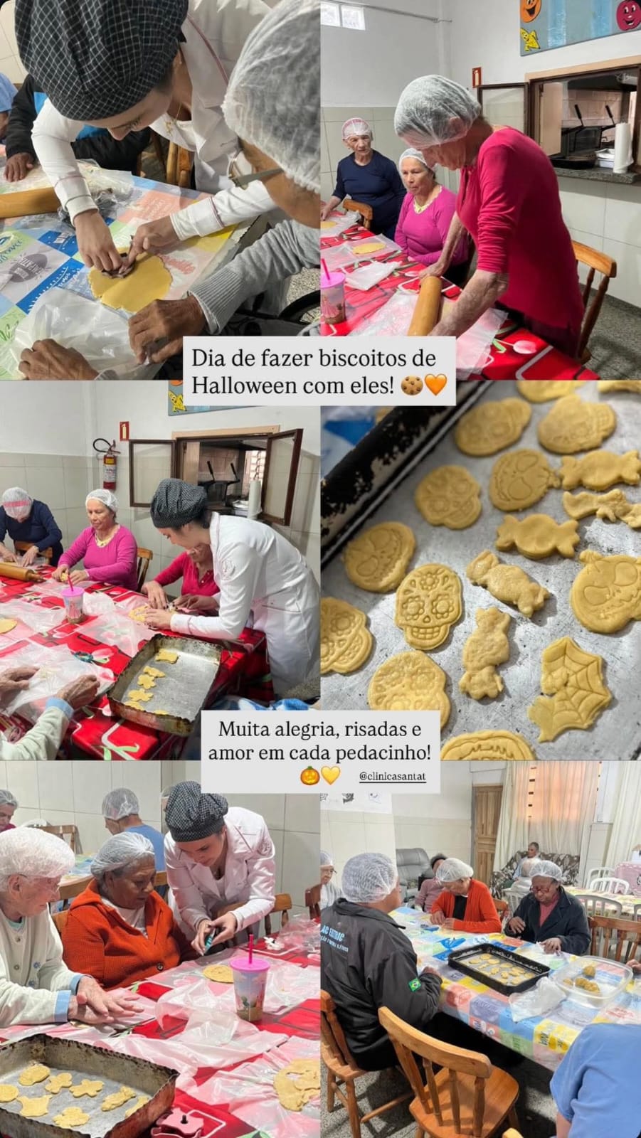 Tarde de atividades em grupo